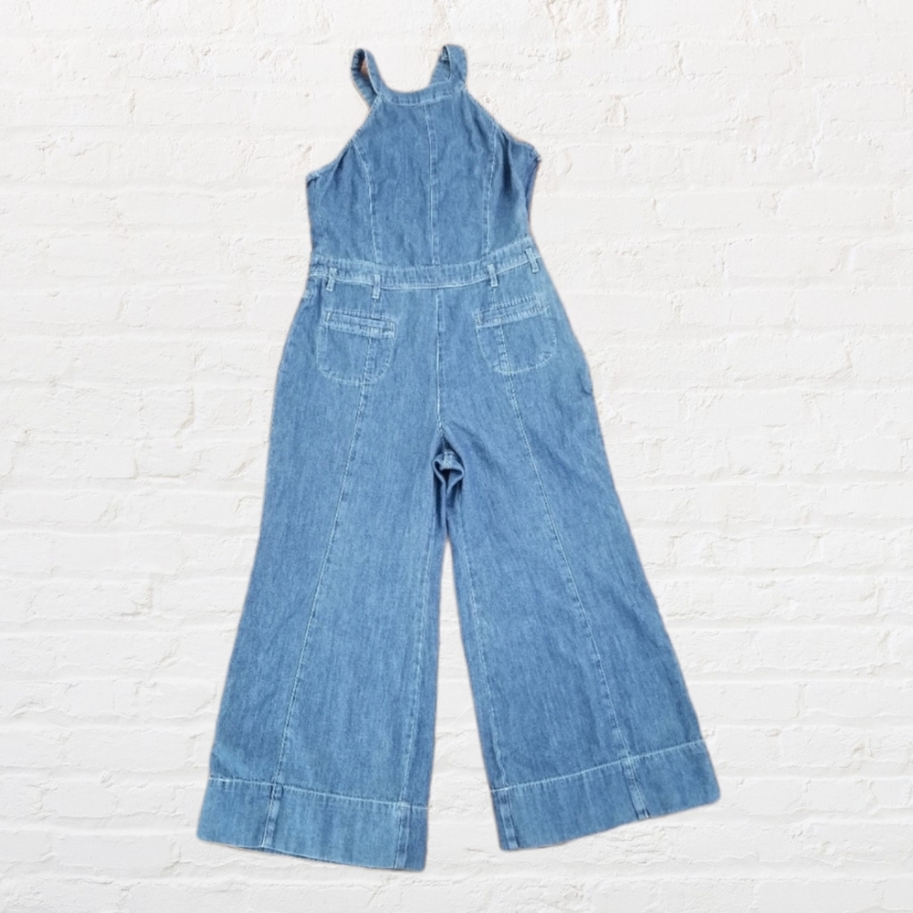 Anthropologie, Femme Denim Jumpsuit, Sz 6